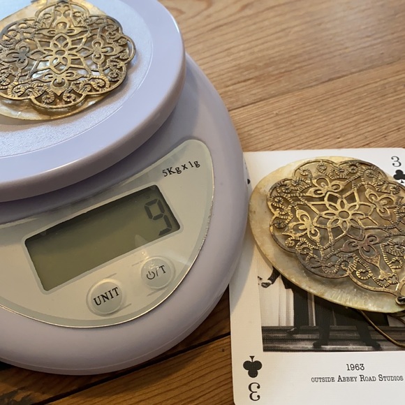 1 PAIR LEFT upcycled earrings FREE WITH A PURCHASE - Picture 5 of 17